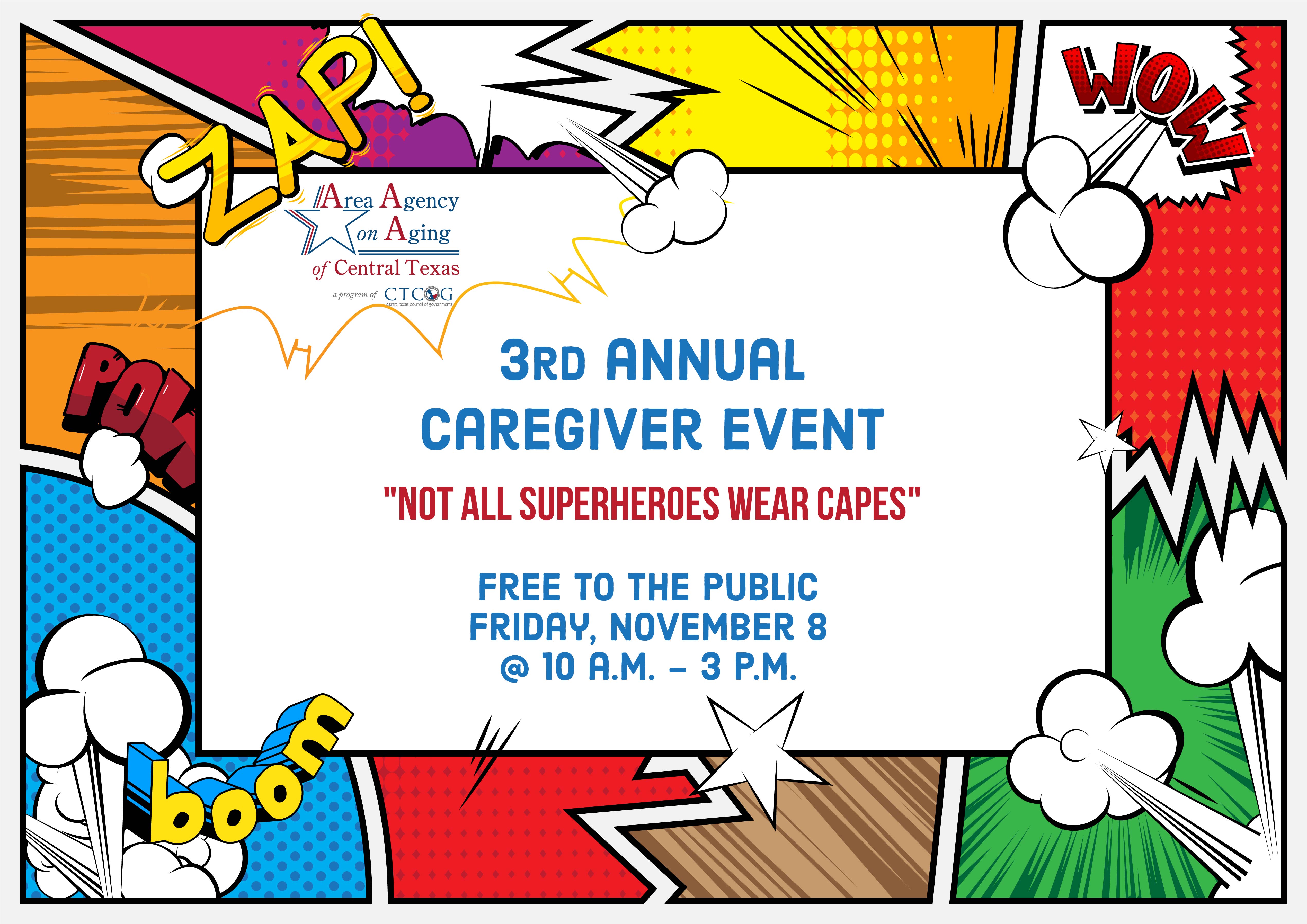 AAACT Caregiver Invite Third Annual Caregiver Event