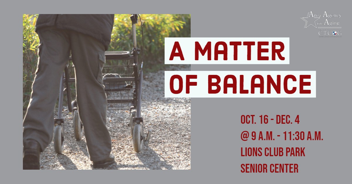 A Matter of Balance class flyer