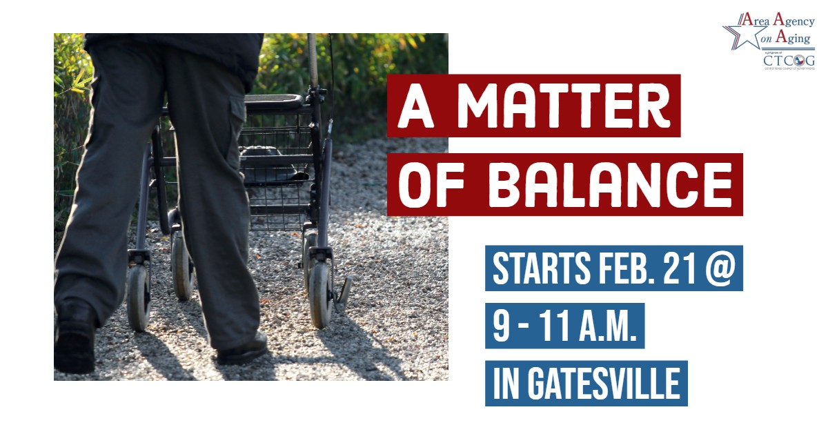 Gatesville Friday Balance Class Flyer