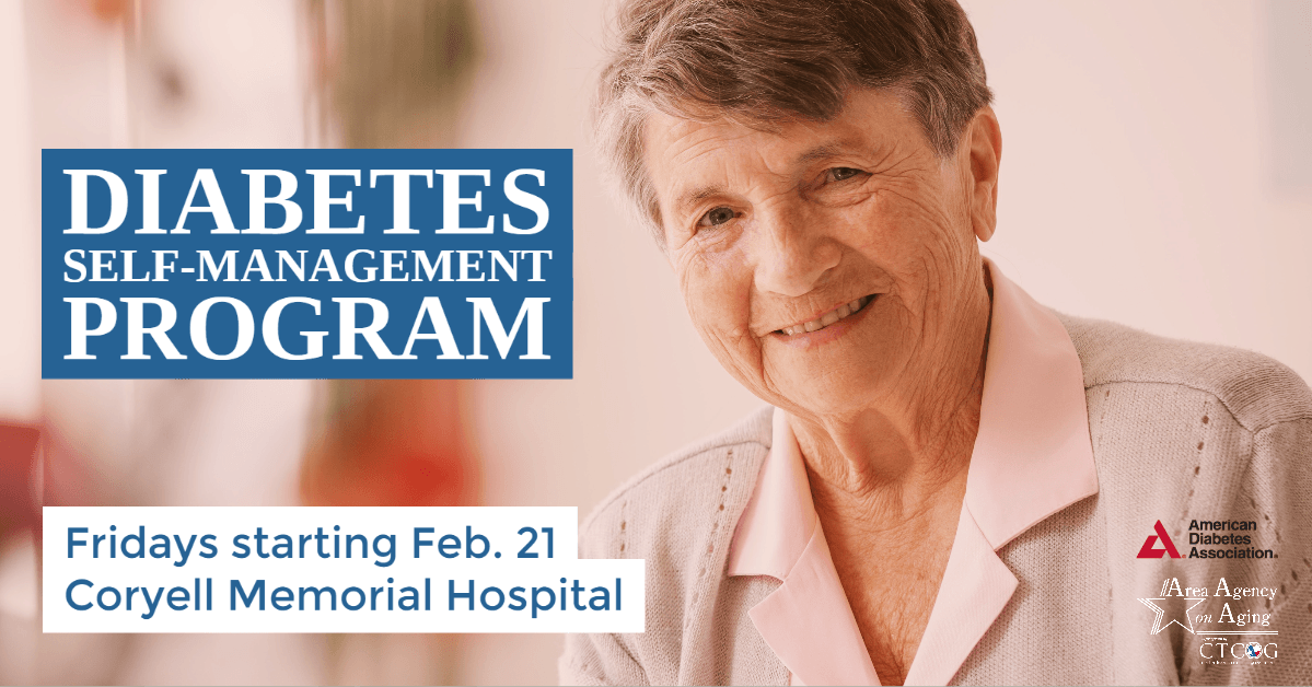 Coryell Memorial Hospital Diabetes Management Flyer