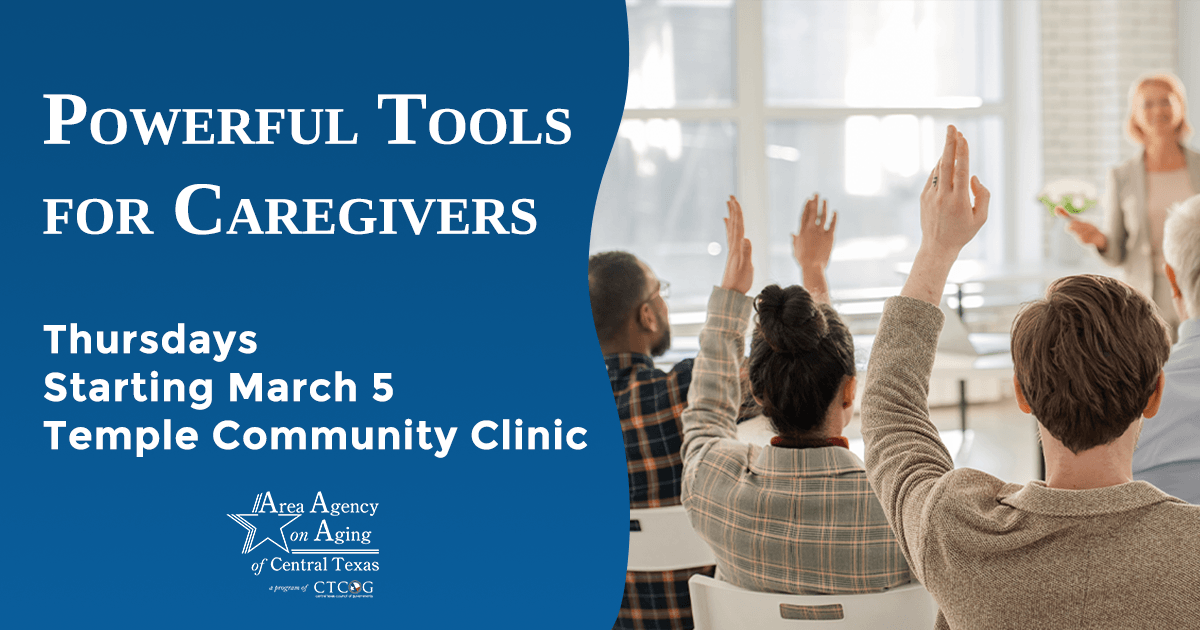 Powerful Tools for Caregivers Temple class flyer